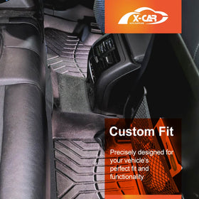 3D Floor Mats for BMW BMW X3 M G01 F97 2017-2024 All-Weather Floor Liners - 0