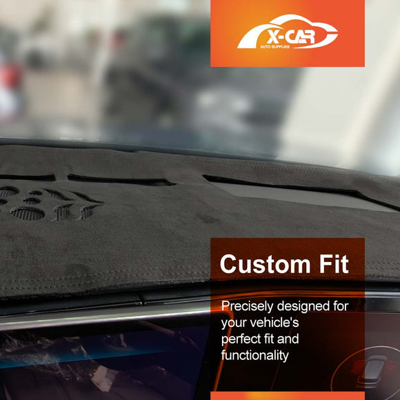 Dash Mat for Volkswagen VW Tiguan CT Series With HUD 2025-Onwards Non-Slip Microfiber Pad Cover