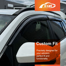 WeatherShields for Toyota Corolla Cross 2022-Onwards Car Weather Shields Wind Deflectors Sun Visors-3