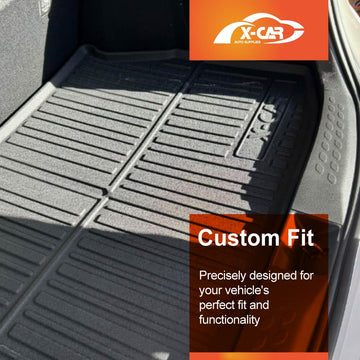 Boot Liner/ Back Seat Protector for Toyota C-HR CHR 2016-2023 All-Weather Car Mat - 0