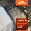 3D Floor Mats for Polestar 2 2021-Onwards All-Weather Liners-4