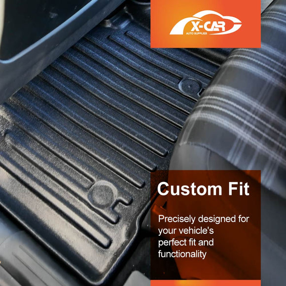 3D Floor Mats for Hyundai Santa Fe SantaFe 6/7 Seater 2024-Onwards All-Weather Liners