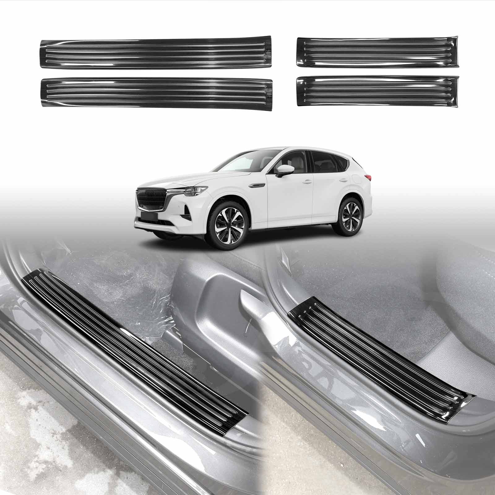 Door Side Step Panel for Mazda CX-60 CX60 2023-Onwards Door Entry Guar ...