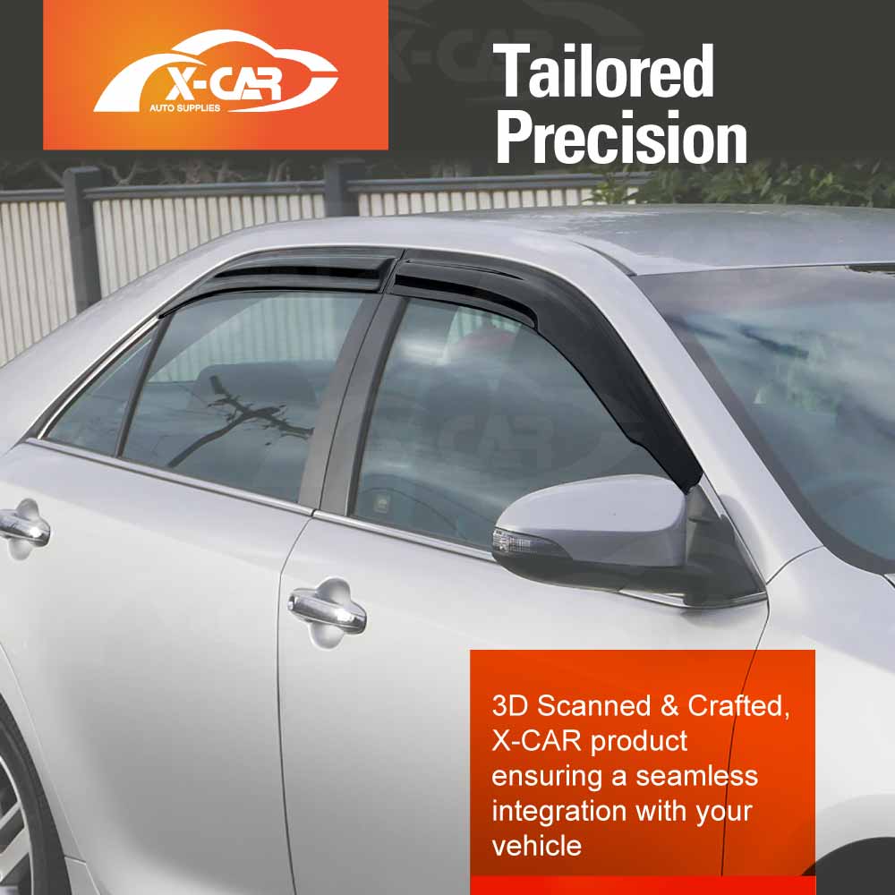 WeatherShields for Toyota Camry 2012-2017 Car Weather Shields Wind Deflectors Sun Visors