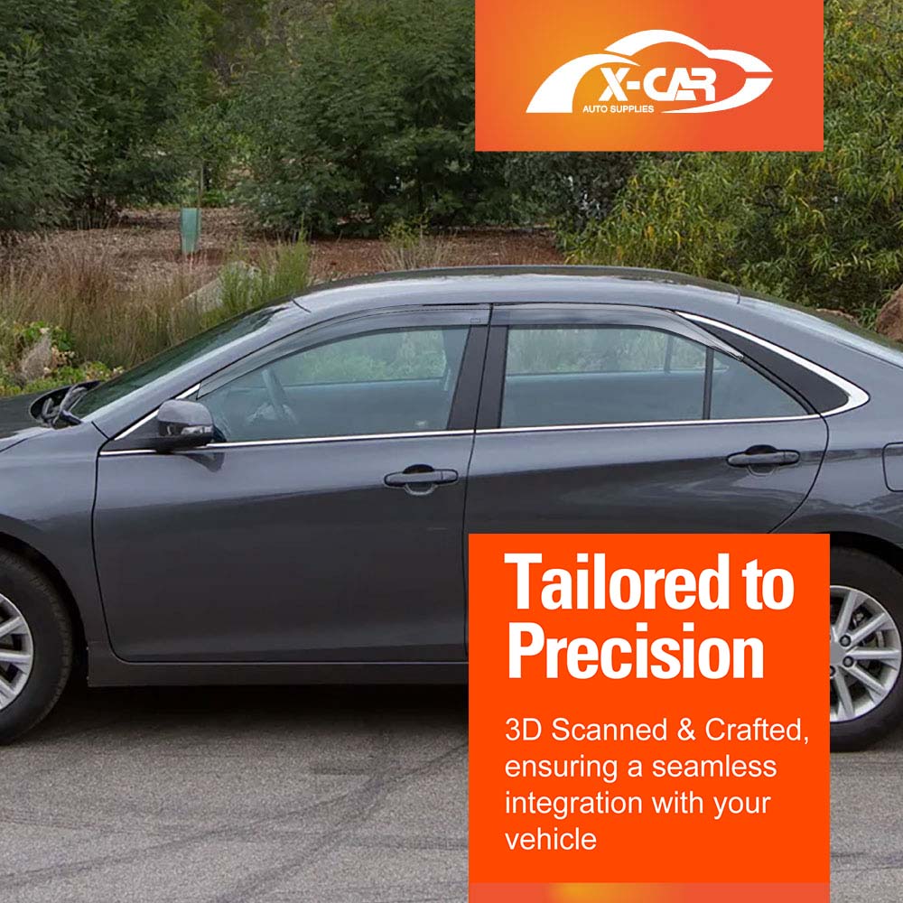 WeatherShields for Toyota Camry 2012-2017 Car Weather Shields Wind Deflectors Sun Visors