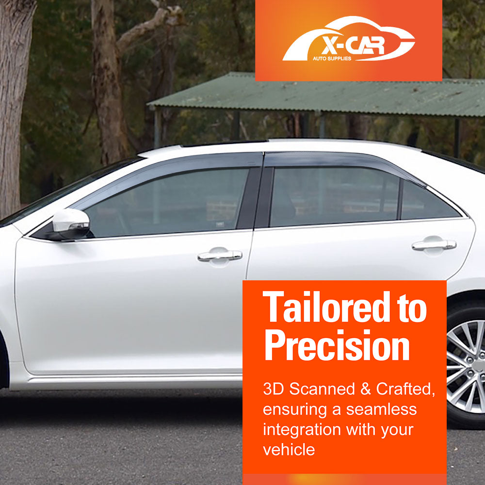 WeatherShields for Toyota Camry 2012-2017 Car Weather Shields Wind Deflectors Sun Visors