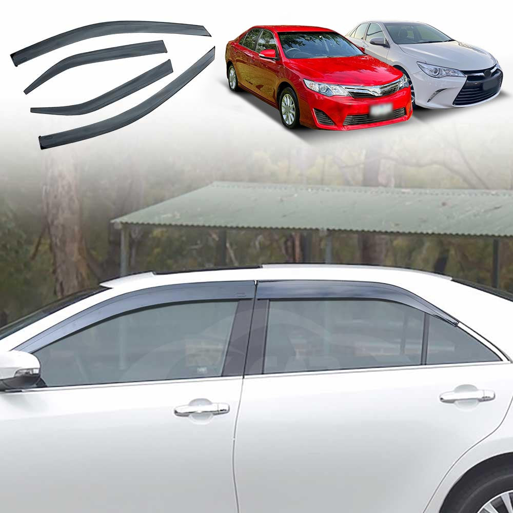 WeatherShields for Toyota Camry 2012-2017 Car Weather Shields Wind Deflectors Sun Visors