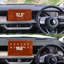 GWM Cannon Alpha 2024-2025 Tempered Glass Dash Screen Center Console Screen Protector-2