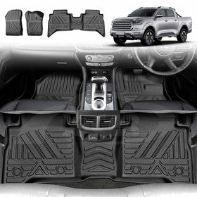 3D Floor Mats for GWM Cannon / Cannon-L 2021-Onwards All Weather Car Liner