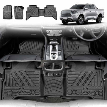 3D Floor Mats for GWM Cannon / Cannon-L 2021-Onwards All Weather Car Liner