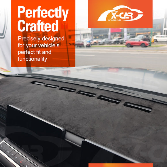 Dash Mat for GWM Cannon 2024-Onwards Non-Slip Microfiber Dashboard Pad