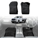3D Front Floor Mats for GWM Cannon Single Cab 2025-Onwards Heavy Duty All Weather Car Mats Carpet Liner Set-1