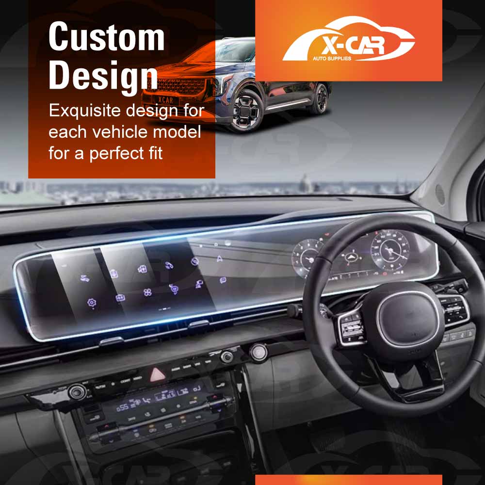 Screen Protector for Kia Carnival KA4 Series 2020-Onwards Touchscreen Anti-Scratch Film Cover - 0
