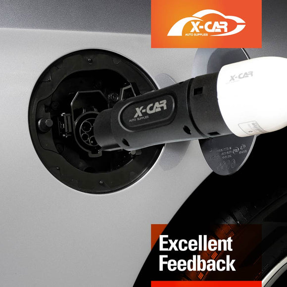 EV Charging Adapter Type 2 to Type 1 Socket IEC62196 to SAE J-1772 Charger Connector 32A 250V AC IP54