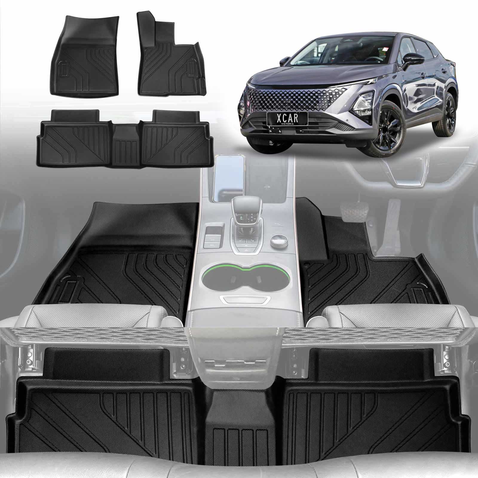3D Floor Mats for Chery C5 2025-Onwards All-Weather Car Liners