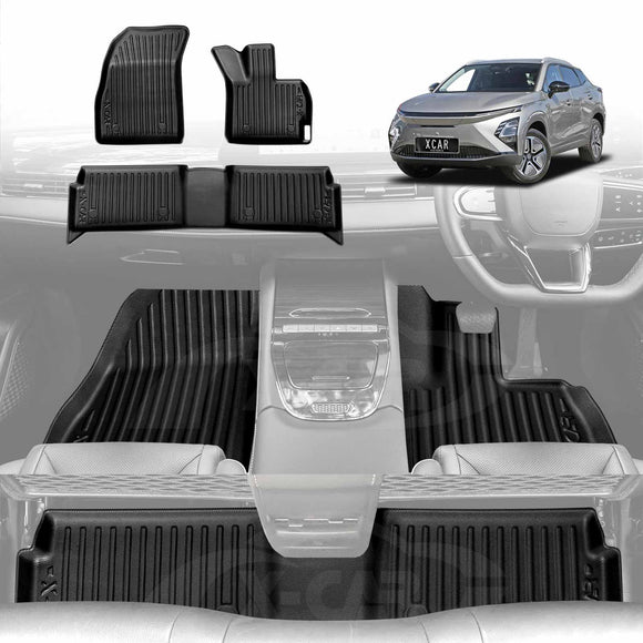3D Floor Mats for Chery OMODA E5 All-Electric 2024-Onwards All-Weather Car Liners