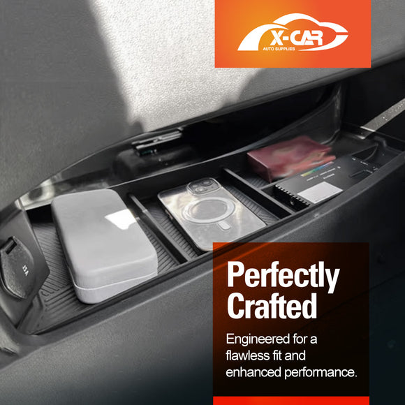 Centre Console Organizer for Jaecoo J7 Series 2024-Onwards Armrest Tray Storage Box Wireless Charging Pad Interior Accessories