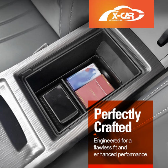 Centre Console Organizer for Jaecoo J7 Series 2024-Onwards Armrest Tray Storage Box Wireless Charging Pad Interior Accessories