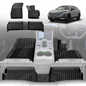 3D Floor Mats for Chery OMODA 5/5 GT 2023-2025 All-Weather Car Liners