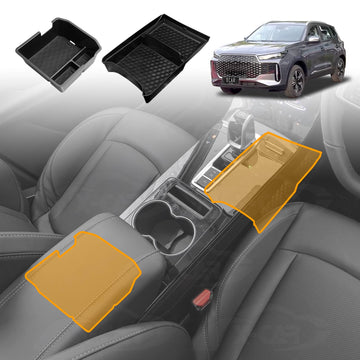 Centre Console Organizer for Chery Tiggo 4 Pro 2024-Onwards Armrest Tray Storage Box Interior Accessories