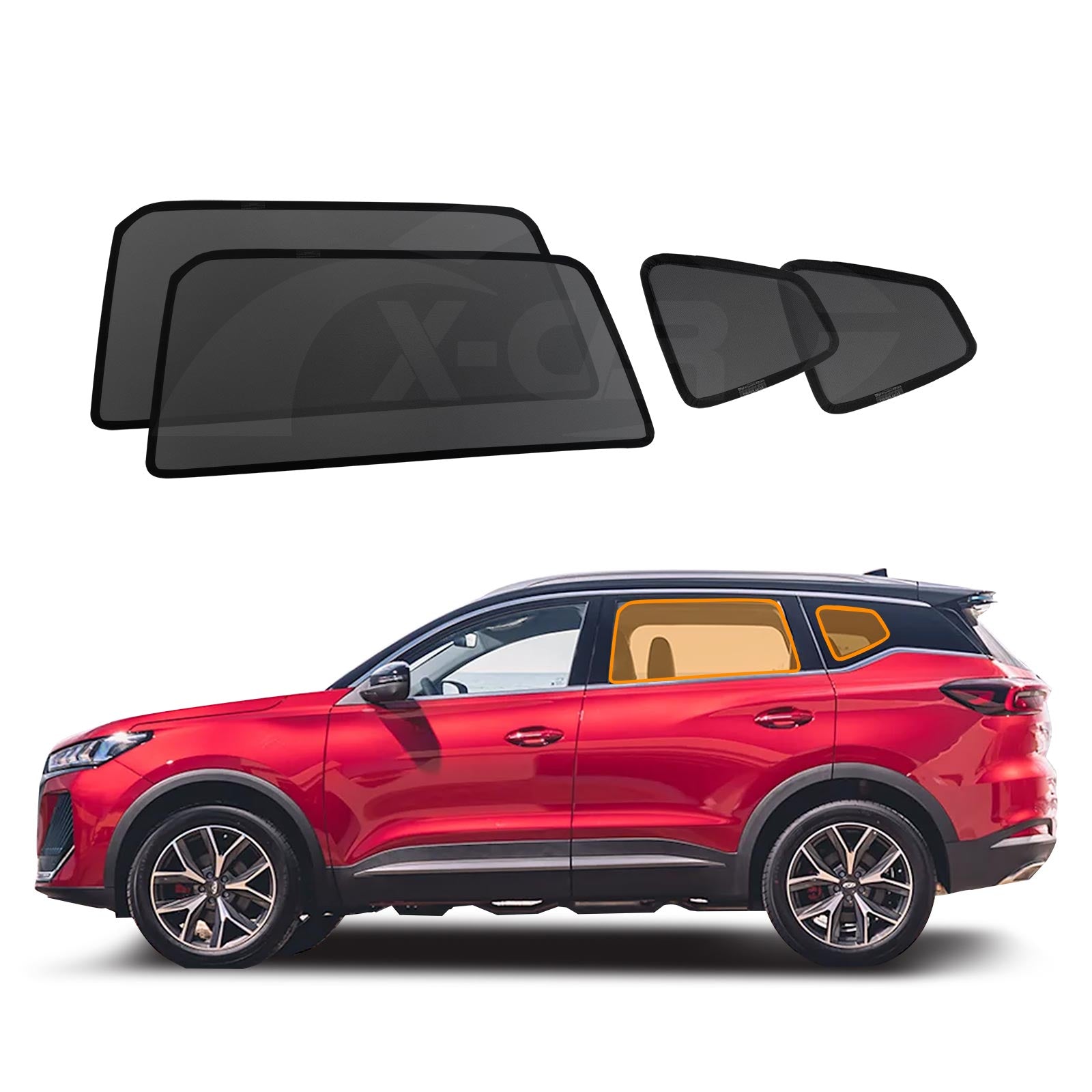 Window Sun Shade for Chery Tiggo 7 Pro 2023-Onwards