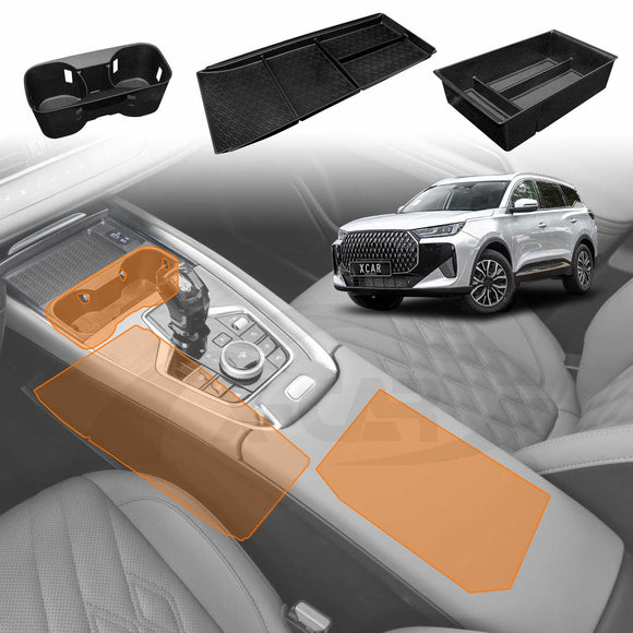 Centre Console Organizer Tray for Chery Tiggo 7 2025-Onwards Armrest Storage Box Cup Holder Car Accessories