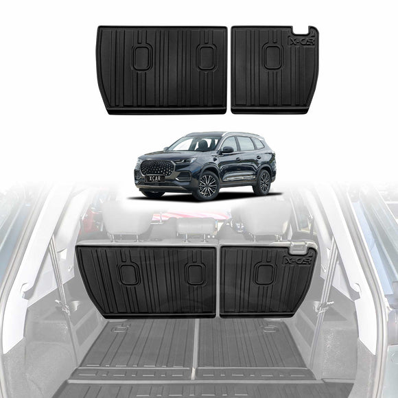 Boot Liner/Back Seat Protector for Chery Tiggo 8 Pro Max 2024-Onwards All Weather Car Mats