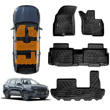 3D Floor Mats for Chery Tiggo 8 Pro Max 2024-2025 All-Weather Car Liners