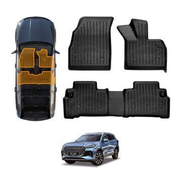 3D Floor Mats for Chery Tiggo 8 Super Hybrid 2025-Onwards All-Weather Car Liners