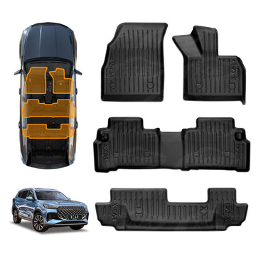 3D Floor Mats for Chery Tiggo 8 Super Hybrid 2025-Onwards All-Weather Car Liners