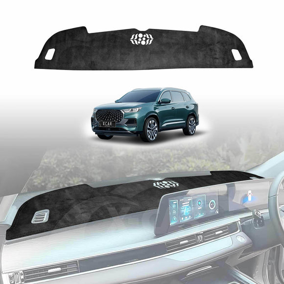 Dash Mat for Chery Tiggo 8 Pro Max Without HUD 2024-Onwards Non-Slip Microfiber Pad Cover Interior Accessories