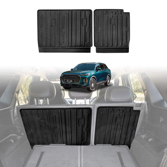 Boot Liners/ Back Seat Protector for Chery Tiggo 9 Super Hybrid 2025-Onwards Cargo Mats