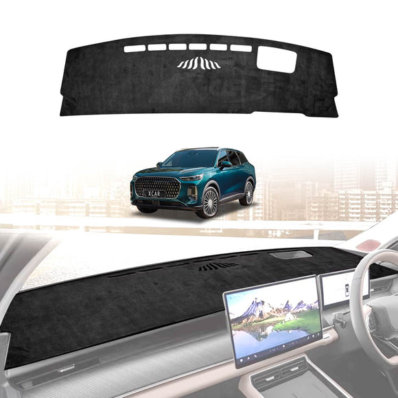Dash Mat for Chery Tiggo 9 Super Hybrid With HUD 2025-Onwards Non-Slip Microfiber Pad Cover Interior Accessories
