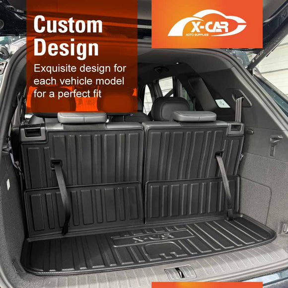 Boot Liners for Chery Tiggo 9 Super Hybrid 2025-Onwards Cargo Mats 3 Pcs