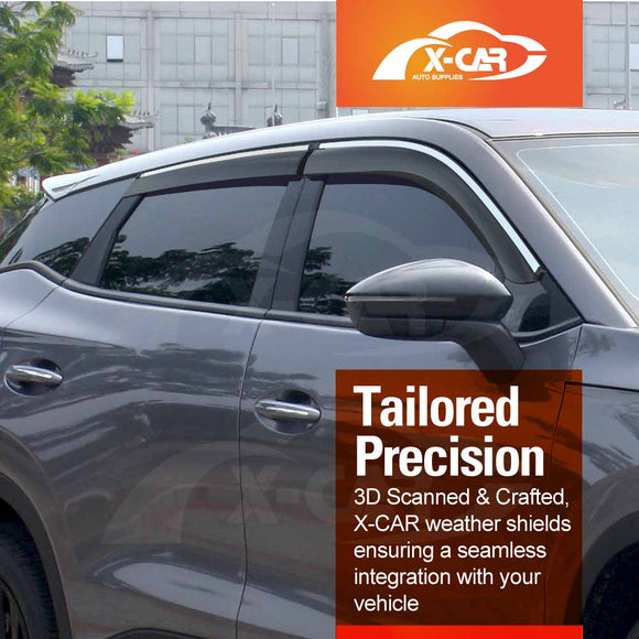 Weathershields for Chery OMODA E5 All-Electric 2024-Onwards Car Weather Shields