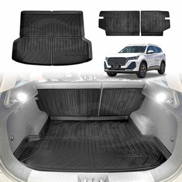 Boot Liner/ Back Seat Protector for Chery Tiggo 7 Pro 2023-Onwards All Weather Car Mats