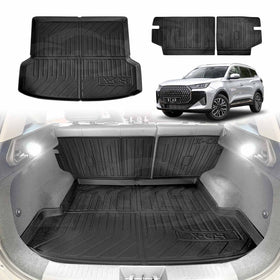 Boot Liner/ Back Seat Protector for Chery Tiggo 7 2025-Onwards All Weather Car Mats