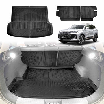 Boot Liner/ Back Seat Protector for Chery Tiggo 7 2025-Onwards All Weather Car Mats