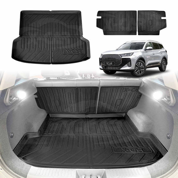 Boot Liner/ Back Seat Protector for Chery Tiggo 7 2025-Onwards All Weather Car Mats