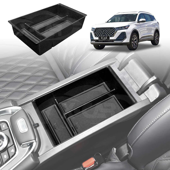 Centre Console Organizer Tray for Chery Tiggo 7 Pro 2023-Onwards Armrest Storage Box Cup Holder Car Accessories
