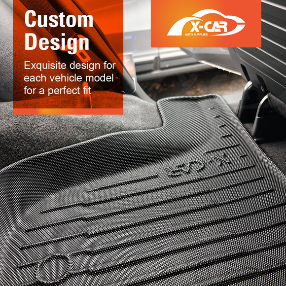 3D Floor Mats for Isuzu MU-X MUX 2013-2021 All-Weather Liners