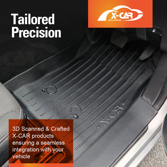 3D Floor Mats for Isuzu MU-X MUX 2013-2021 All-Weather Liners