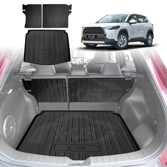 Boot Liner/ Back Seat Protector for Toyota Corolla Cross 2022-Onwards All Weather Mats