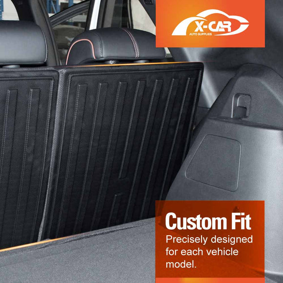Boot Liner/ Back Seat Protector for Mahindra XUV700 2023-Onwards All Weather Cargo Mats