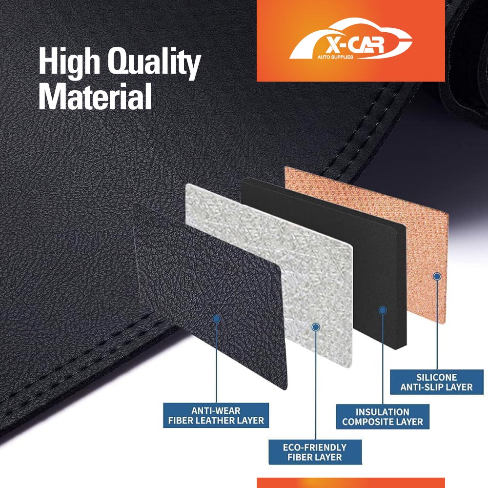 Dash Mat for Toyota Hiace LWB Van 2005-2018 Non-Slip Dashboard Pad Cover