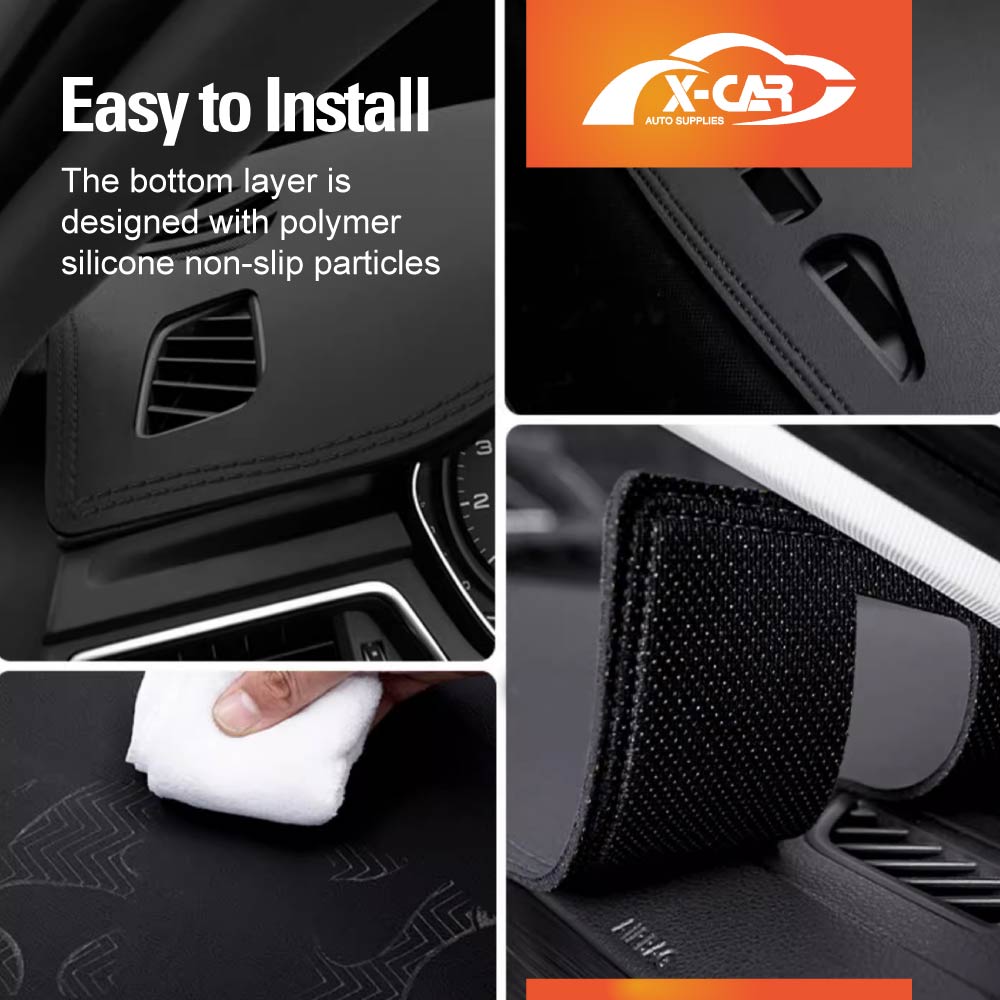 Dash Mat for Toyota Hiace LWB Van 2005-2018 Non-Slip Dashboard Pad Cover