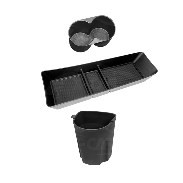 Console Organizer Tray Rubber Cup Holder Insert for BYD Dolphin 2023-2025 Storage Box