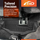 3D Floor Mats for Ford Everest 2015-2022 All-Weather Car Liners-4