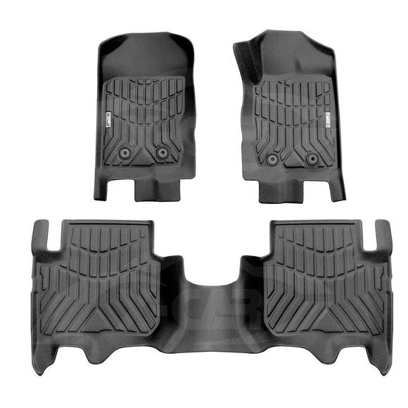 3D Floor Mats for Ford Everest 2015-2022 All-Weather Car Liners