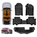 3D Floor Mats for Ford Everest 2015-2022 All-Weather Car Liners-1